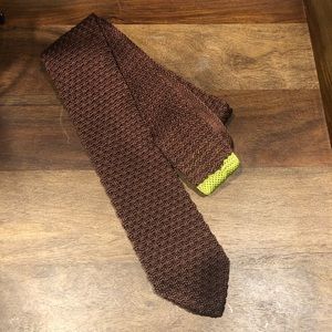 Handmade Knitted Silk Tie from The Dark Knot
